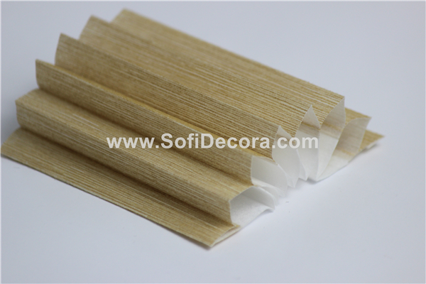 HP26-1002 Cellular honeycomb fabrics- Sand yellow